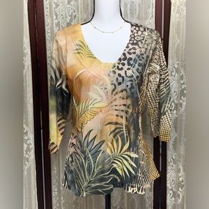 JANE ASHLEY PULL ON TOP - SZ SMALL